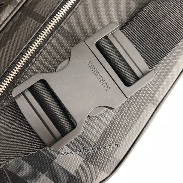 Burberry專門店新款男士腰包 巴寶莉London格紋腰包胸包挎包 yxb1461